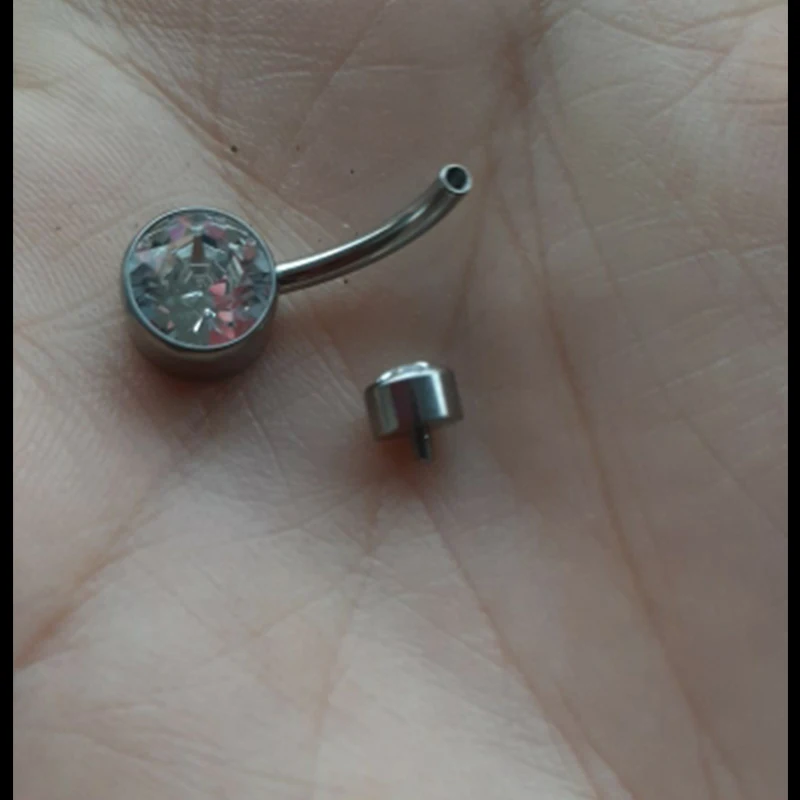 1Pc 14G G23 Titanium Ombligo Party Stud Barbell for Woman Body Jewelry Sexy Navel Piercing Belly Button Rings Bar | Украшения и