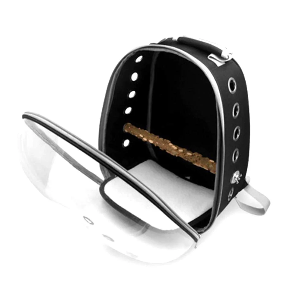 Прозрачный портативный рюкзак из ткани Оксфорд для путешествий с птицами полый