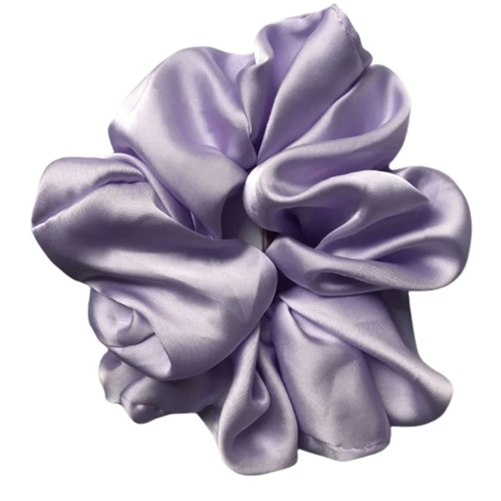 

1Pc Satin Silk Oversized Hair Scrunchie Elastic Hair Bands Women Girls Ponytail Holder Hair Ties Rope Headwear Hair Accessories