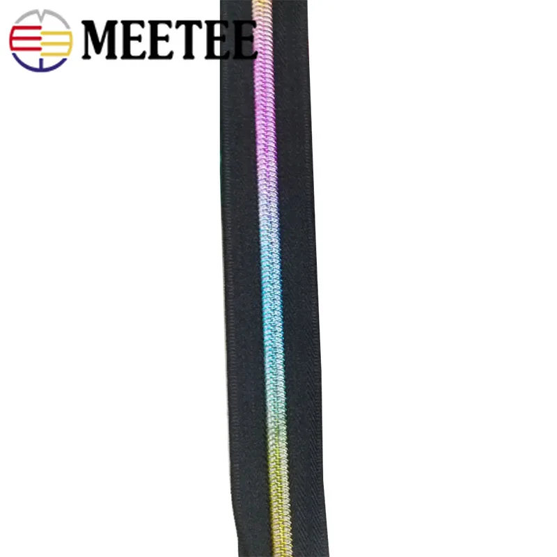 5/10 м 3 #5 # пластиковые цветные зубы нейлоновая молния для шитья Сделай Сам пальто