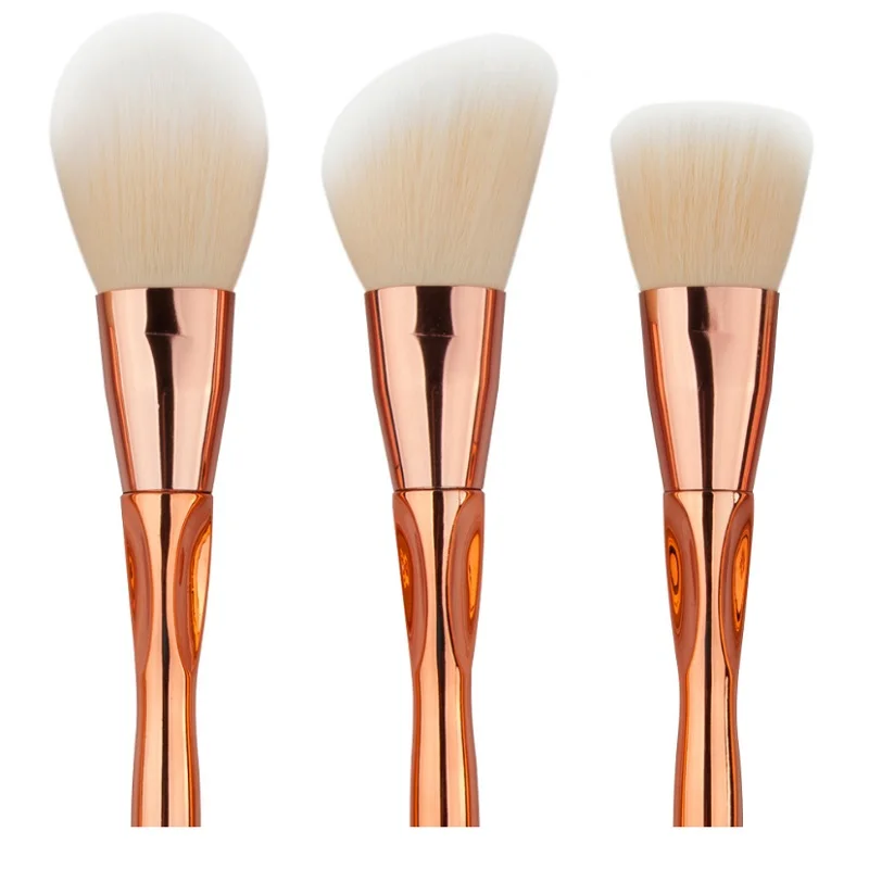 8 шт. набор металлический кистей для макияжа косметические тональный крем лица