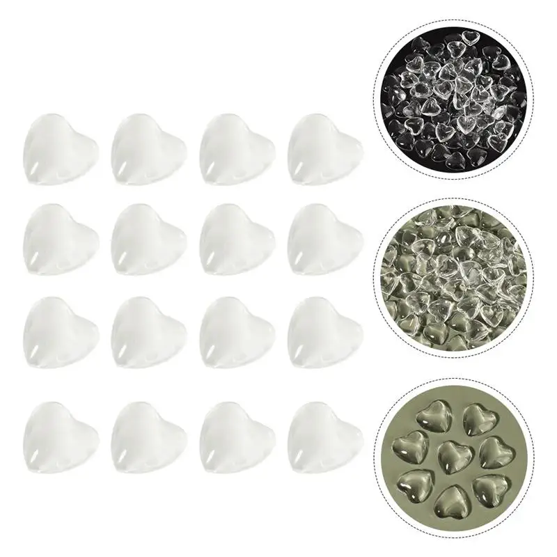 100 pcs Nail Color Charts Transparent Creative Glass Durable Polish Bead Display Card Manicure Tools for Salon |