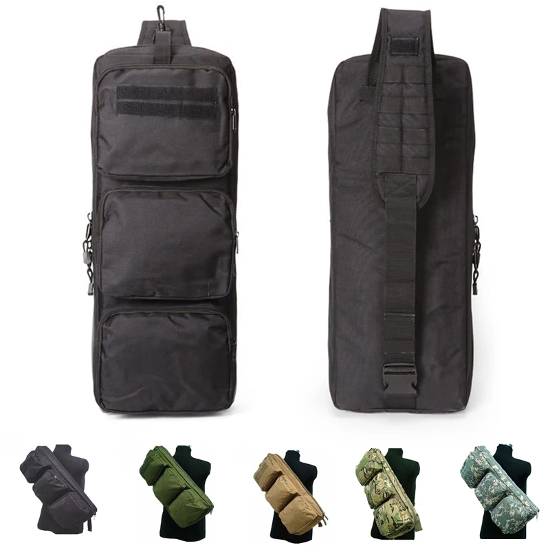 Тактическая Сумка 65 см для охоты военная сумка страйкбола пейнтбола Мужская