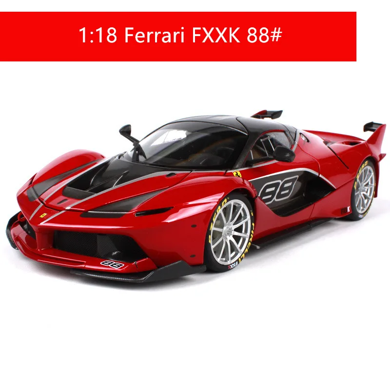 4 Bburago 1:18 Ferrari LAFERRARI черная модель автомобиля 1 18 имитация сплава оригинальная Rafa модель спортивного автомобиля супер модель автомобиля для бега подарок - Цвет: 4