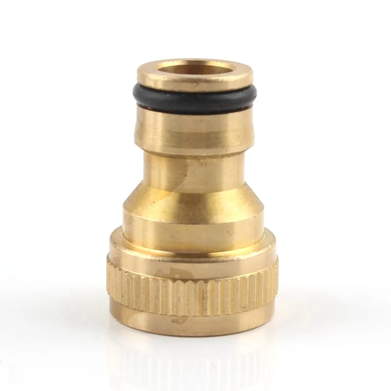 3I4 to 1I2 inch join 1/2 ''3/4'' медь стиральная машина водяной пистолет соска быстрый разъем 16 мм Шланговое соединение кран переходник для крана орошения сада фитинг - Цвет: 3I4 to 1I2 inch join
