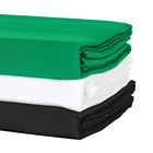 Тканевые черно-белые зеленые цветные хлопковые текстильные муслиновые фотофоны для студийной фотосъемки Chromakey