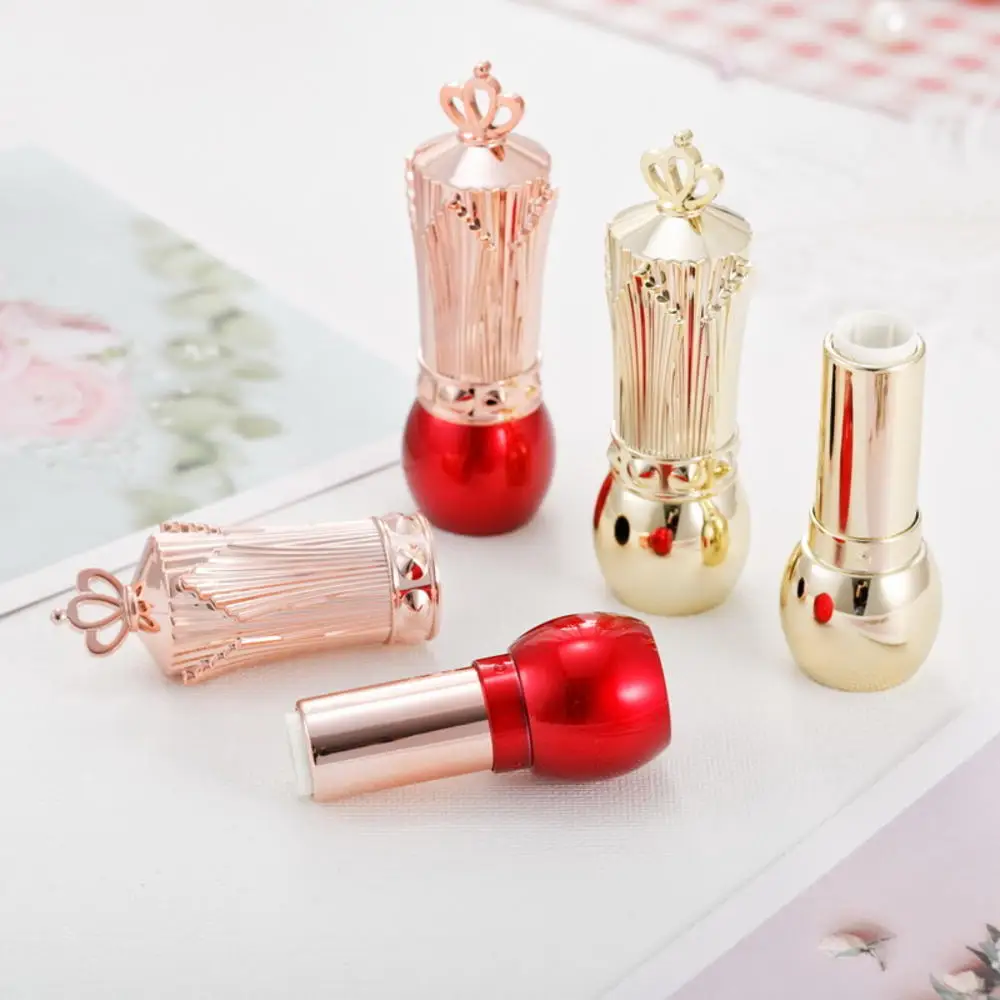 5 шт./лот пустые тюбики для помады сделай сам колпачок в форме короны