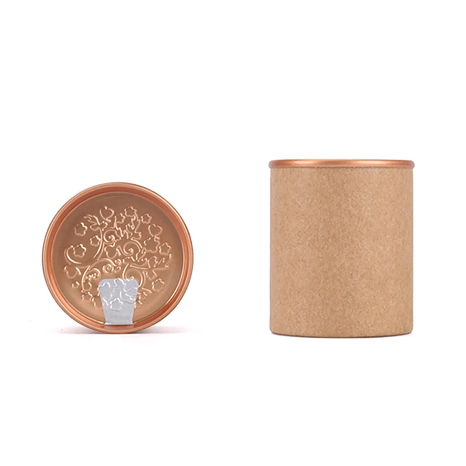 

Star Packaging Manufactory Food Grade Tea Packaging Tube Recycled Kraft Paper Tube Can