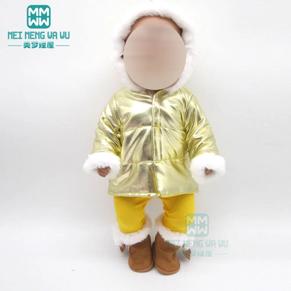 Одежда для куклы подходит детей 45 см аксессуары новорожденных Модный хлопковый