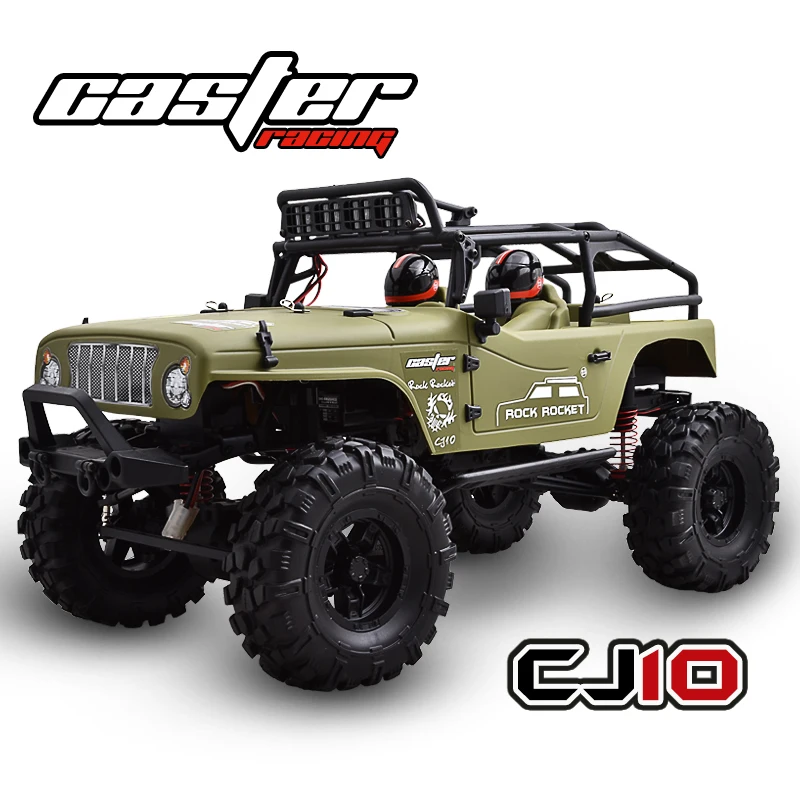CJ10-18-RTR ролик 1/10 RC автомобиль рок ракета-щеткой мощность