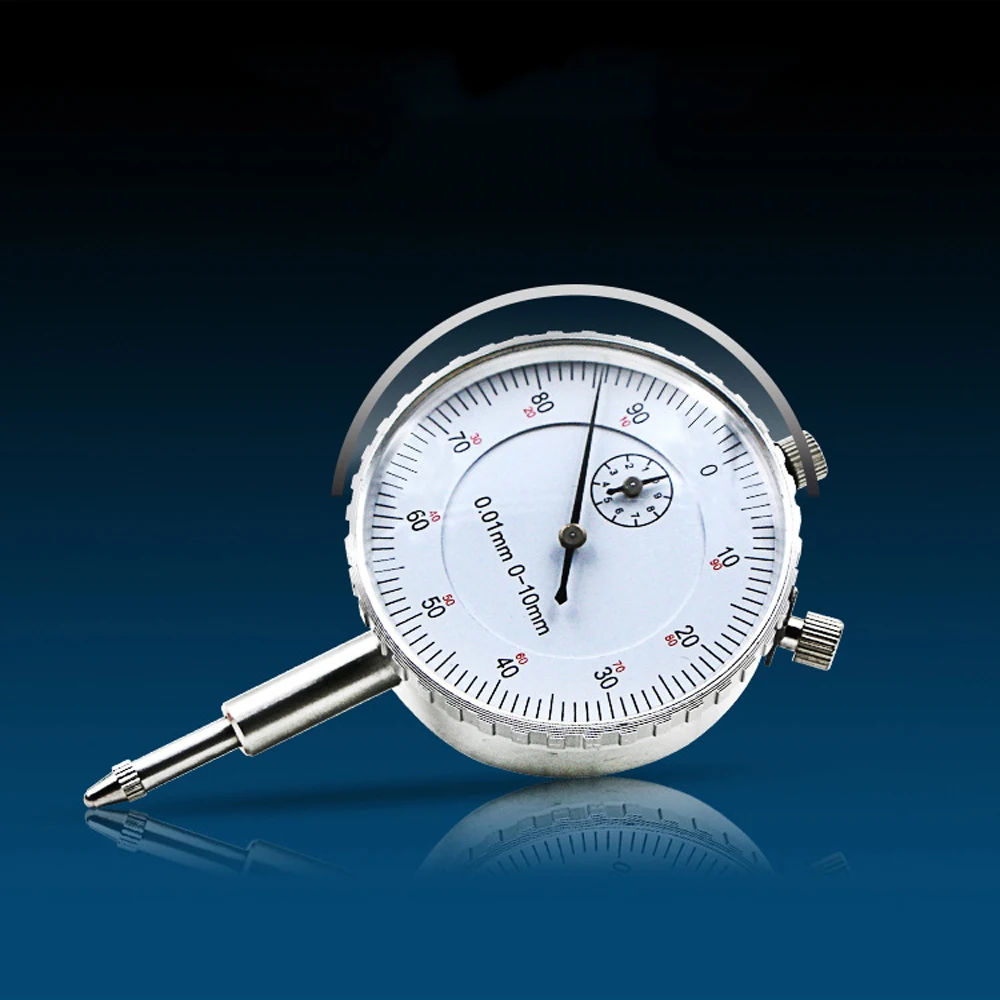 Новый промышленный механический с циферблатом индикатор 0 10 мм/0 01 мм разрешение