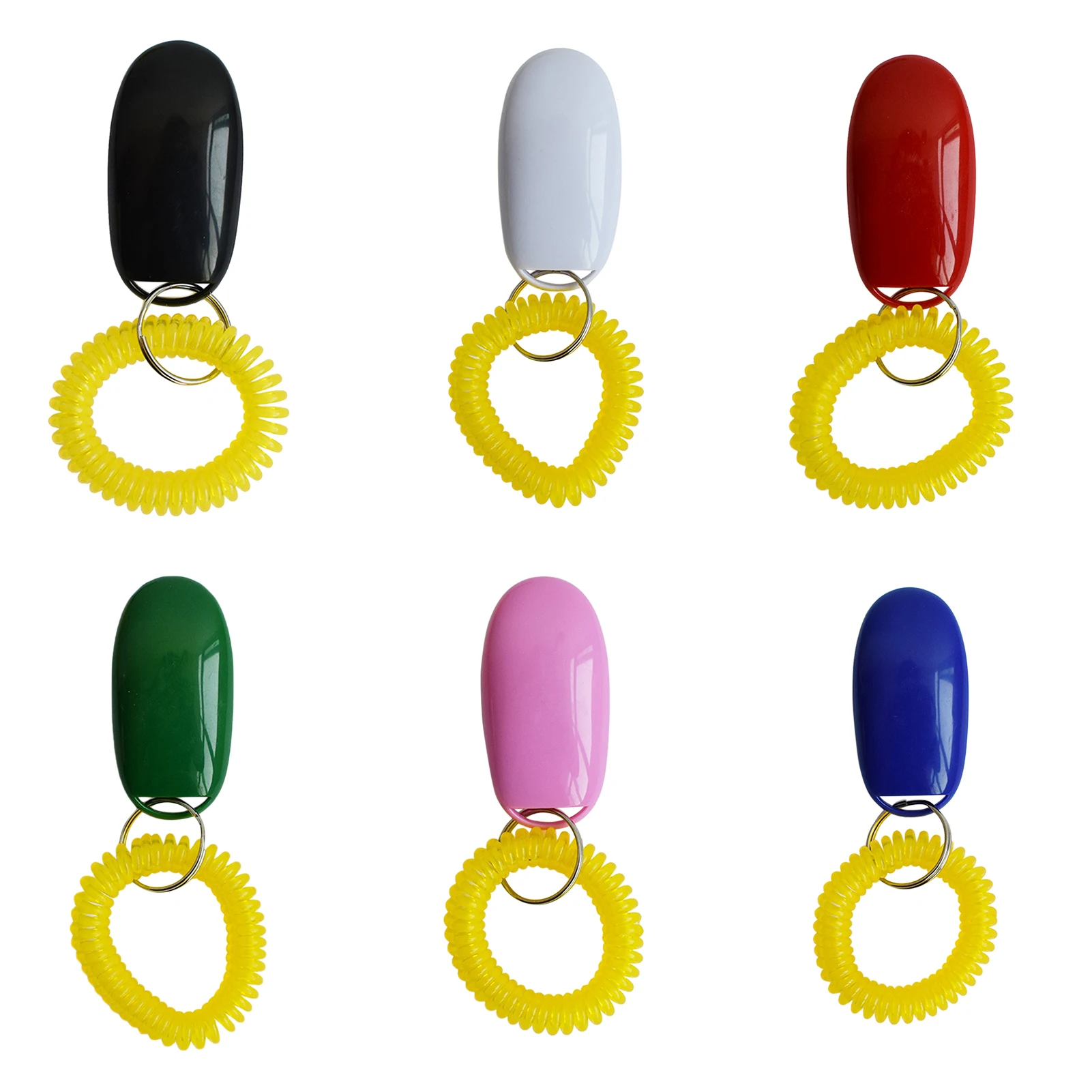 

Whistles Key Ring Dog Clicker Pet Training Clicke Pet Puppy Dog Cat Training And Wrist Strap Pet Dog Trainings Products Supplies