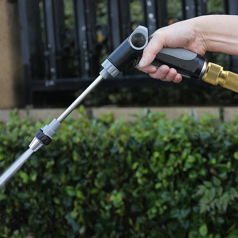 

YQWLRM Lawn Sprinkler High Pressure Car Wash Spray Gun Plastic Garden Water Gun Garden Water Guns Cleaning Tools Hose Nozzle