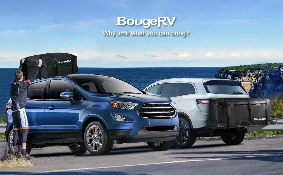 Дорожная сумка 97x97x46 см, Cargo Carrier 425L, багаж на крышу для автомобильных фургонов с рельсами на крыше, 15 кубических футов, 1000D, ПВХ
