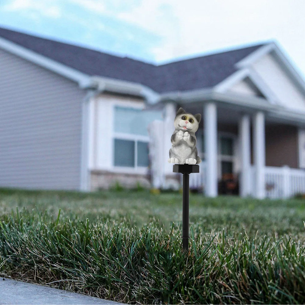 

Solar Powered LED Animal Shaped Decorative Garden Landscape Stake Lamp for Lawn