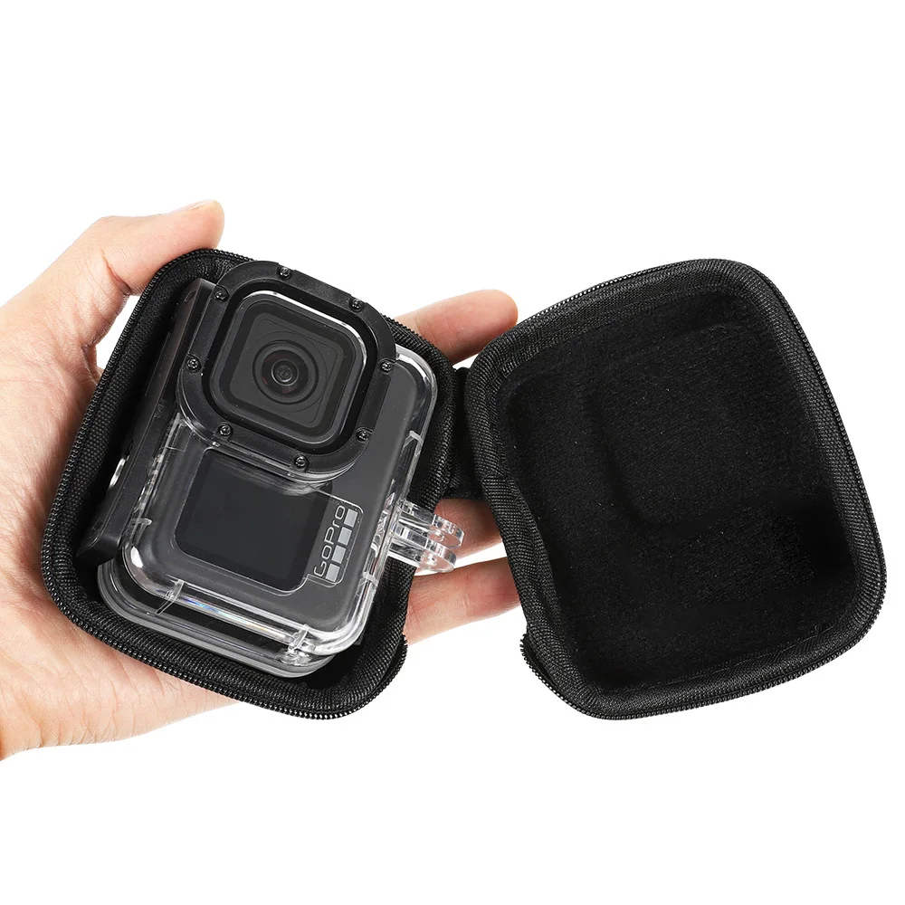 

Hard Carrying Case for GoPro Hero 9 8 7 6 5 4 Waterproof Case, Mini Shell Bag Box for Dji Osmo Action Camera Insta360 One R More