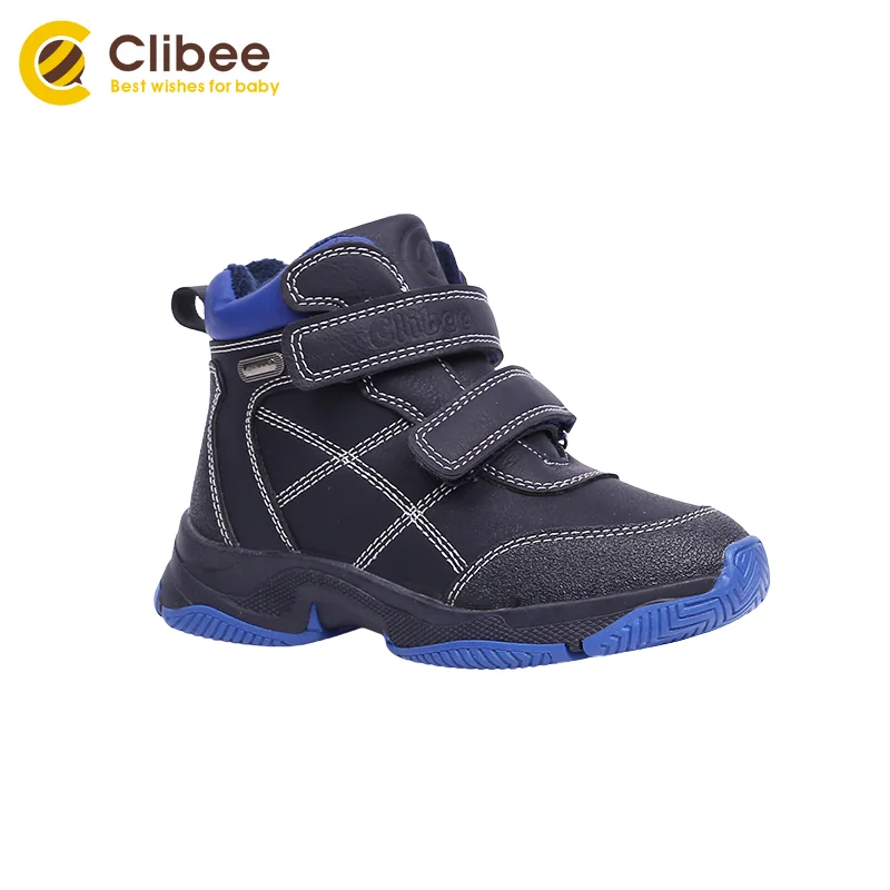 Кроссовки для мальчиков CLIBEE зимние водонепроницаемые ходьбы пешего туризма