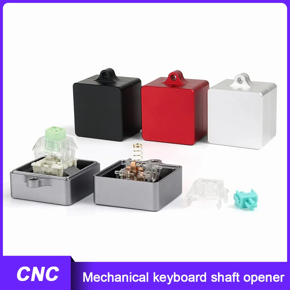 

Metal Shaft Puller Aluminum Alloy CNC Keycaps Shaft Opener Mechanical Keyboard Switches Opener for Kailh Cherry