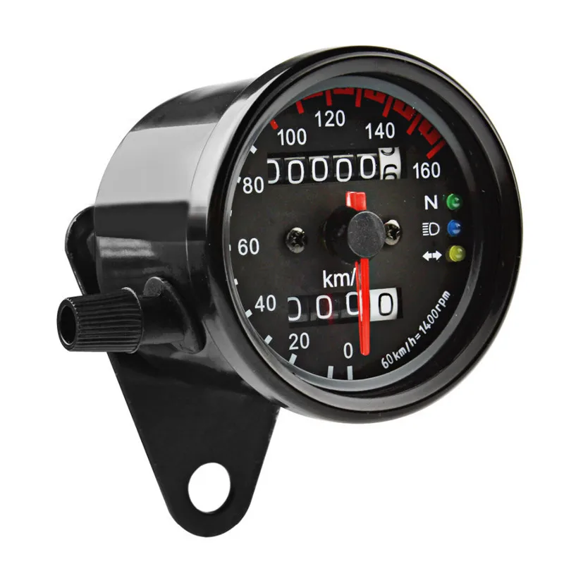 Одометр для мотоцикла CG125 JH70 двухскоростной измеритель скорости со светодиодным