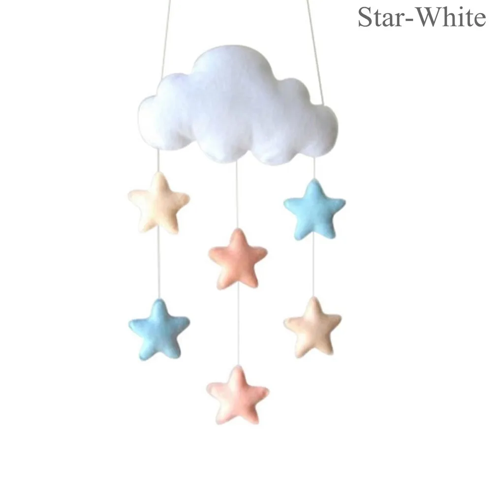 Милый тканевый тент облако Капля дождя сердце ребенок настенный подвесной декор