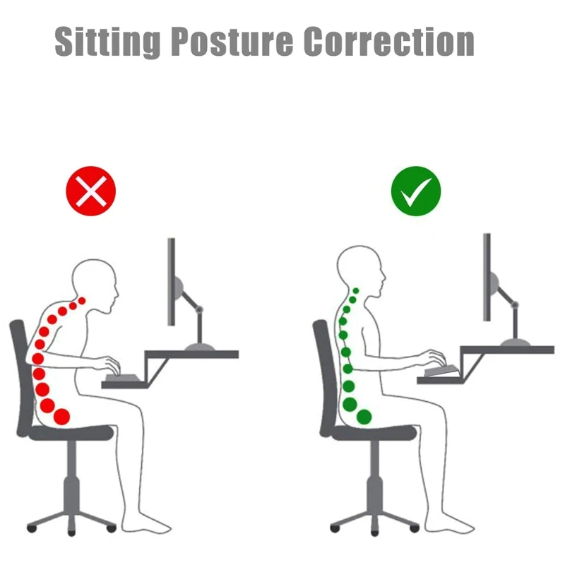 Акриловая наклонная компьютерная клавиатура с резиновой полосой для