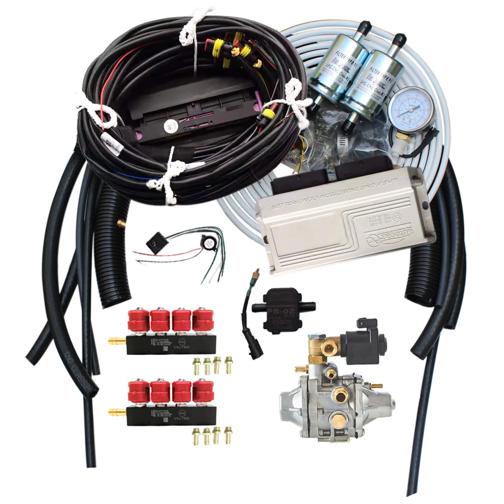 Набор для преобразования системы последовательного впрыска метана СПГ