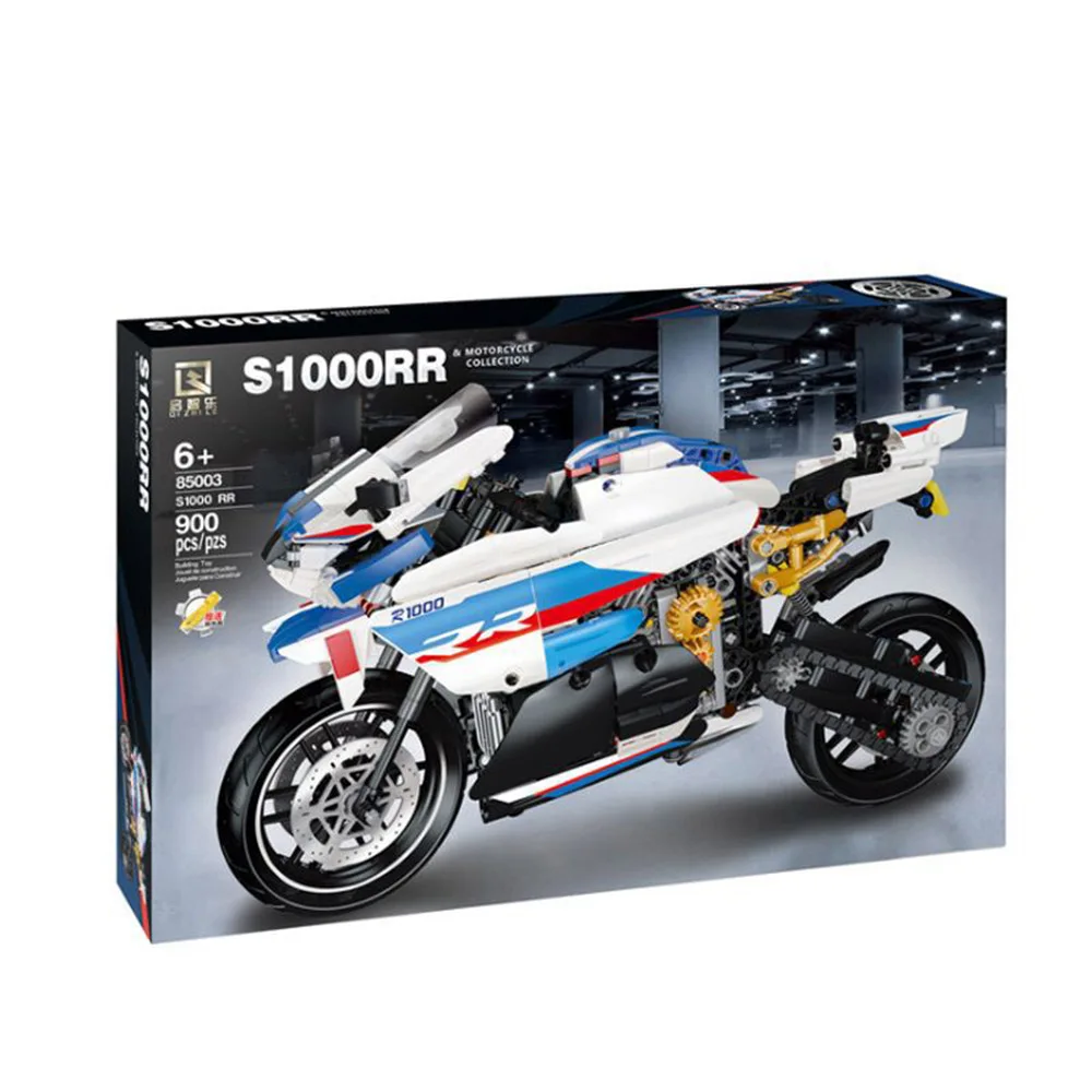 

Stunt Motorcycle Mechanical Assembly Model Toy Children's Small Particles Learning Building Blocks Intellectual Development Toys