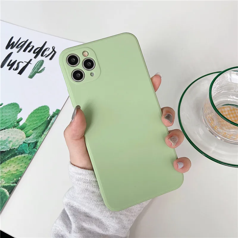 

Right Angle Phone Case for Iphone 11 12 Pro Max Phone Cover for Apple Case Transparent Soft Shell for Iphone 11 Becomes 12