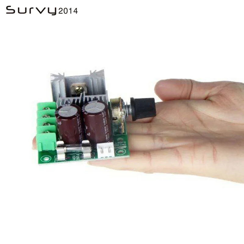 DC12V 40V регулятор скорости двигателя ШИМ переключатель регулятора скорости регулятор тока 10 А высокая мощность привод diy Электроника