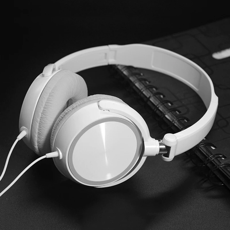Высокое качество Проводная компьютерная гарнитура с микрофоном тяжелый бас игра