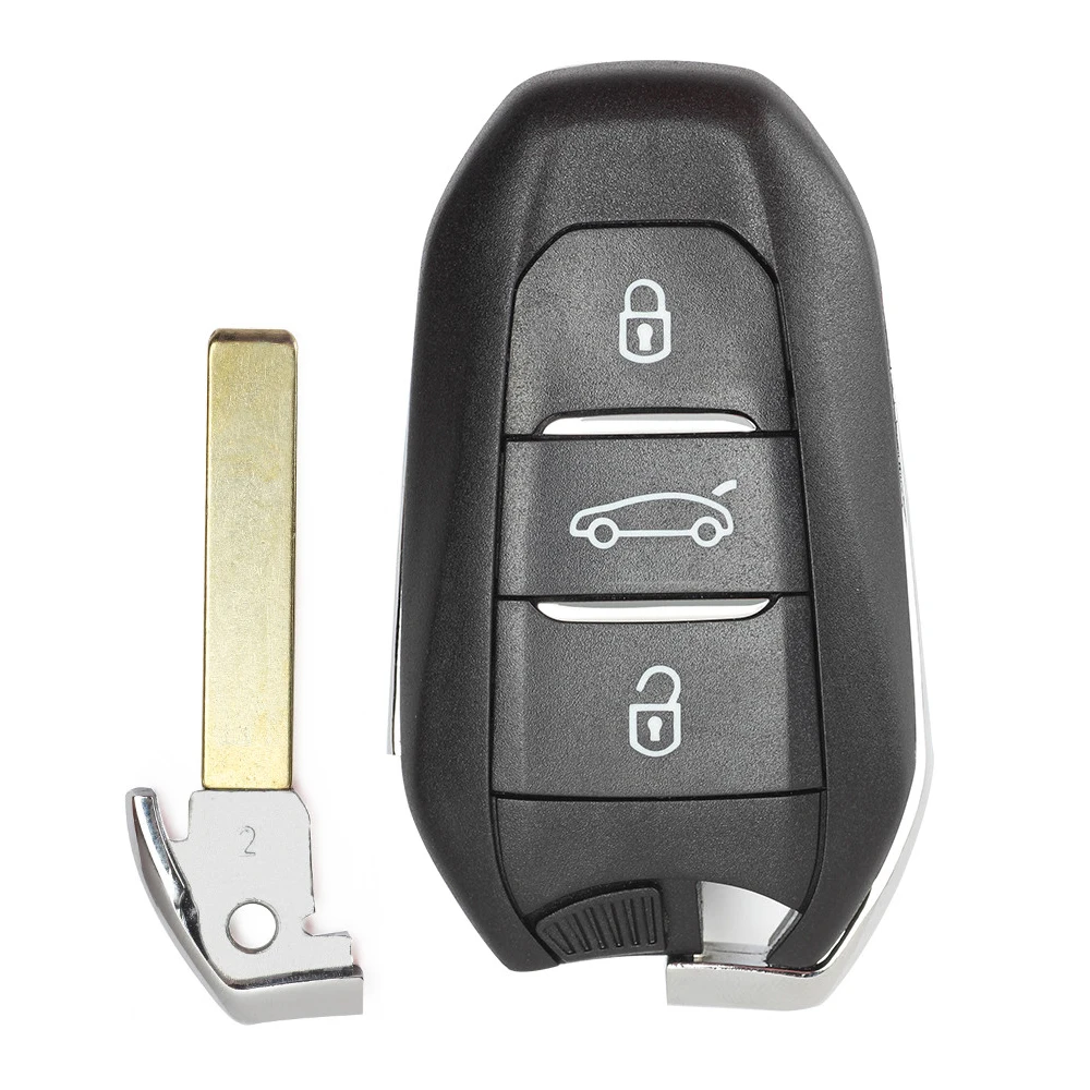 Keyecu умный дистанционный ключ 3 кнопки FSK 434 МГц с PCF7945 ID46 чип для Citroen C4 Grand Picasso DS5