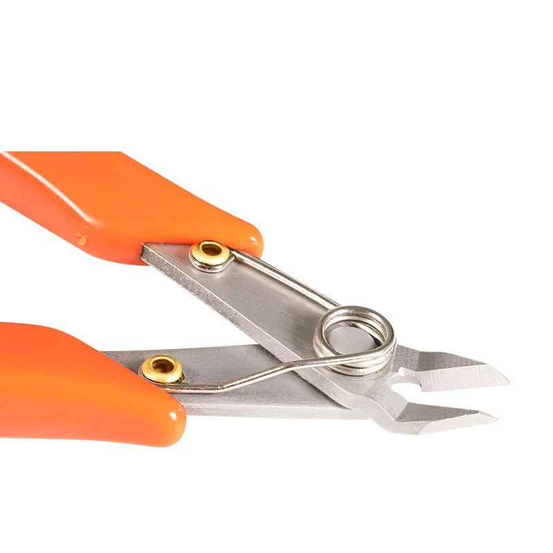 Flush Pliers Electrical Wire Cable Cutters Cutting Side Snips Nipper Anti-slip Rubber Mini Diagonal Hand Tools | Инструменты
