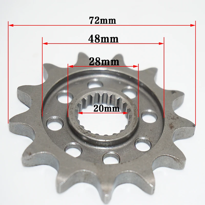 Motorcycle Engine Small Sprocket Gear Tooth Driving Wheel For WR250F 520-13t Models use YZ250F 01-17 years | Автомобили и