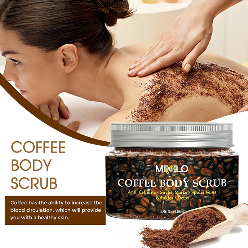 

Coffee Scrub Body Scrub Cream Facial Dead Sea Salt Exfoliating Whitening Moisturizing Anti Cellulite Treatment Acne body scrub