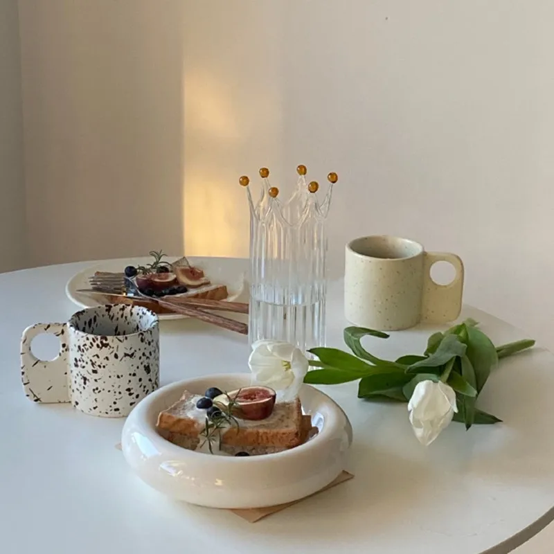 Tazas de cerámica de Año Nuevo, tazas de café personalizadas, divertidas, Espresso para beber té, taza Original de Stranger Things, regalo Kawaii para amantes
