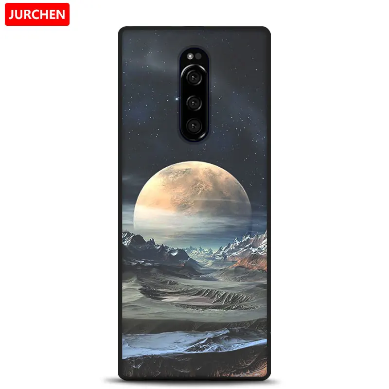 8 Чехол jurchen для sony Xperia 1, чехол для Xperia One, милый мультяшный Мягкий силиконовый чехол из ТПУ для sony Xperia1 sony 1, чехол - Цвет: 8