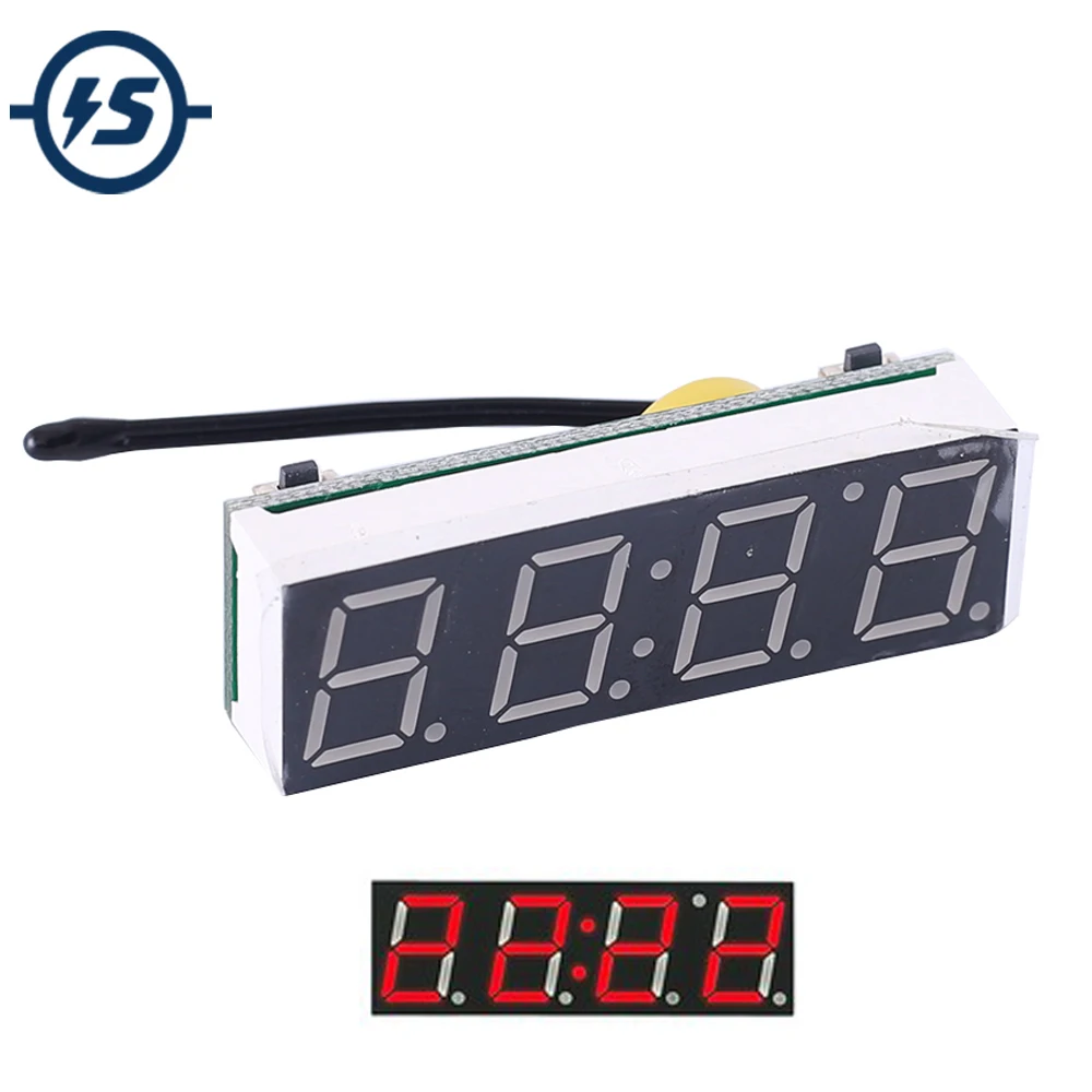 Электронные часы RTC DS1302 модуль дисплея 3 в 1 отображение температуры и напряжения