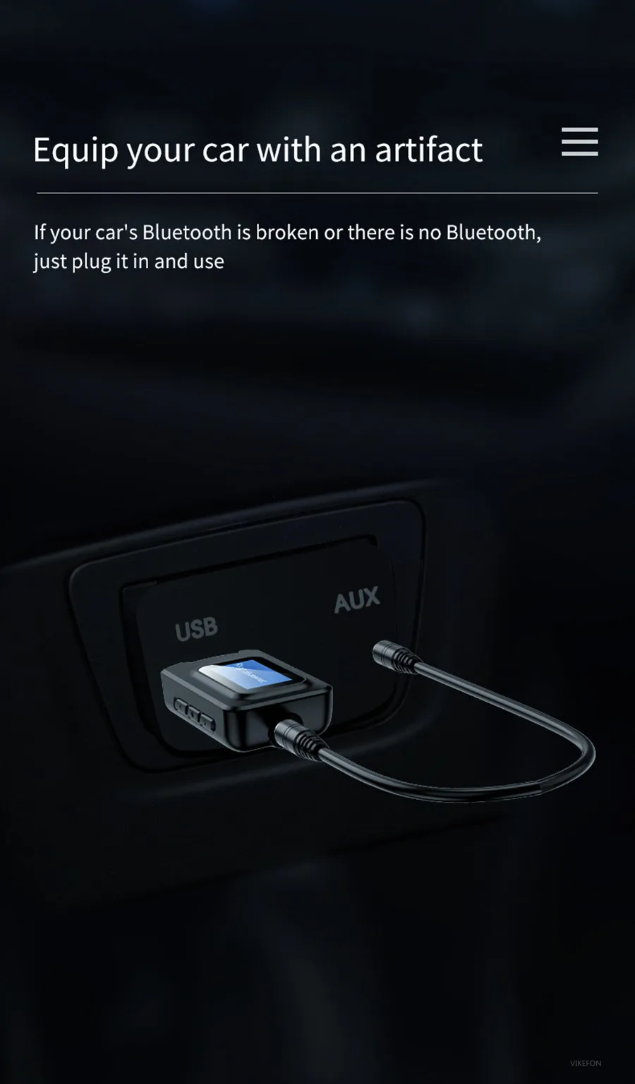 Bluetooth 5 0 аудио передатчик приемник с ЖК-дисплеем 3 мм AUX разъем RCA стерео USB