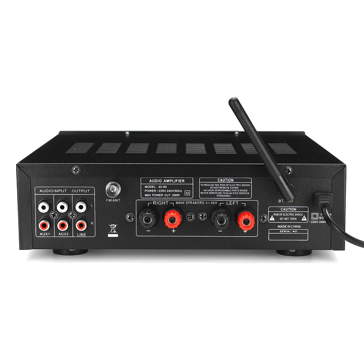 Стерео усилитель Sunbuck 2000 Вт bluetooth Hi Fi 2 0 аудиомощность дистанционное управление