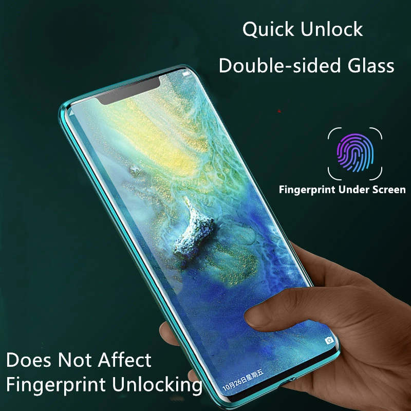 Магнитный 360 Полный Чехол для huawei mate 20 Pro P30 mate 20 Lite металлический передний задняя крышка из закаленного стекла huawei mate 20 Pro 20X чехлы