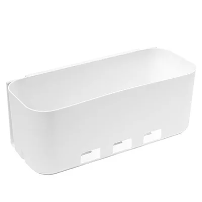 

Kitchen Cabinets Retractable Drawer Type Organizer Multifunctional Punch-Free Crimping Pull-Out Storage Box