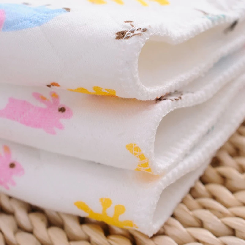 

Reusable Baby Diaper Cloth Diaper Insert 1 Piece 3 layer/6 Layer Insert 100% Cotton Washable Baby Care Product Peanut Shape