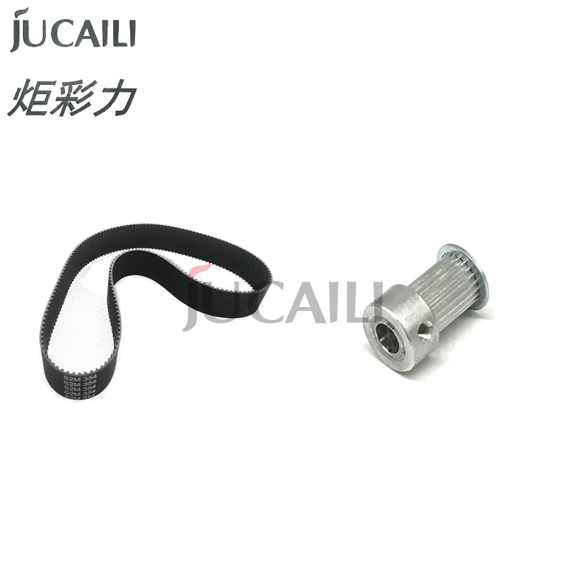 

Jucaili 1 set printer S2M 15mm width motor belt/matching pulley for Infiniti Allwin Xuli printer servo/stepper motor gear/belt