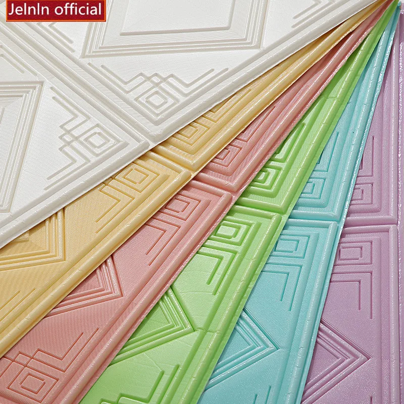 Китайский узор 3d Розовые наклейки на стену свадебная комната детская Гостиная ТВ