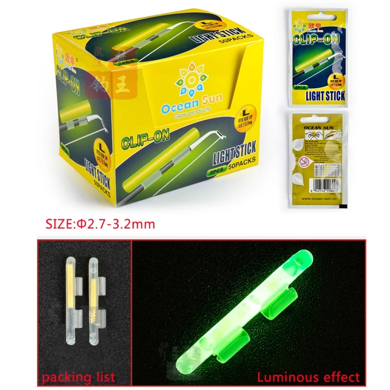 10 пакетов/набор светильник рыболовный флуоресцентный светящийся ночной