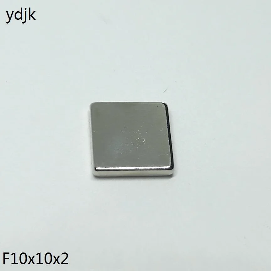 10 20 шт./лот N35 прямоугольный магнит 10x10x2 неодимовый x 2 супер сильный мм 10*10*2 для