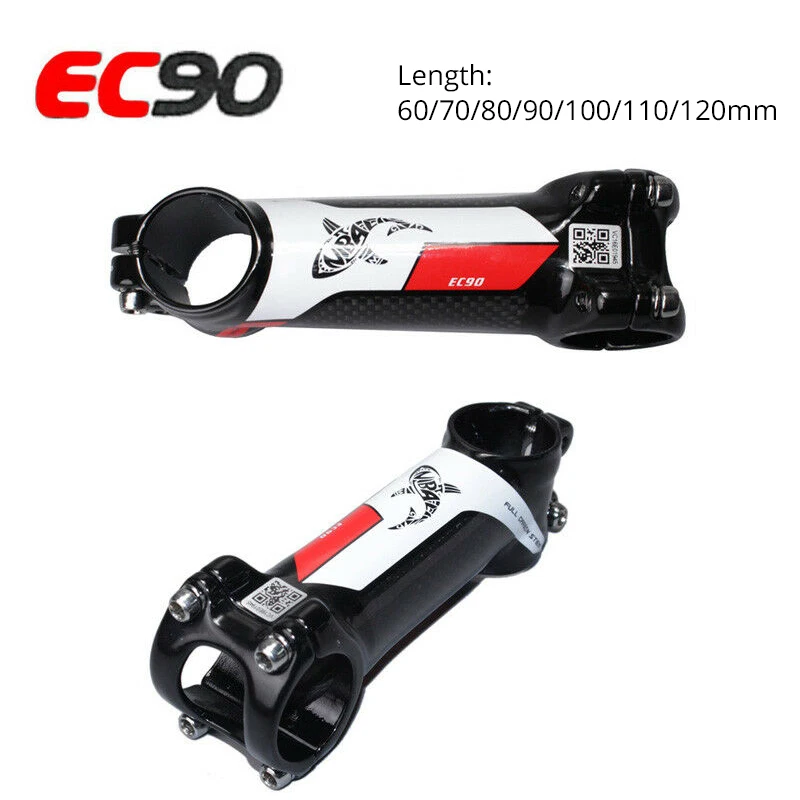 EC90 горный велосипед с углеродным стержнем шоссейный 6 градусами 31 8 мм