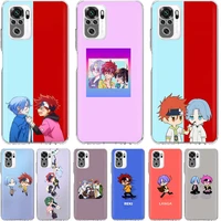 sk8 the infinity japanese anime phone case funda for xiaomi redmi note 10 pro 9s 9 8 pro 8t 8a 9a 9c 7 7a 6 6a soft cover coque
