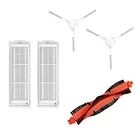 1 щетка для турбины + 2 боковые щетки (белые) + 2 фильтра для робота-пылесоса Xiaomi Mi Mop P SKV4110GL (STYTJ02YM)