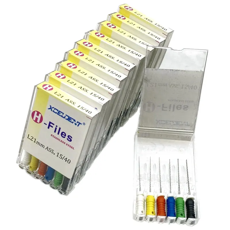 10 коробок Эндодонтический корневой канал H файлы (Ручное использование)